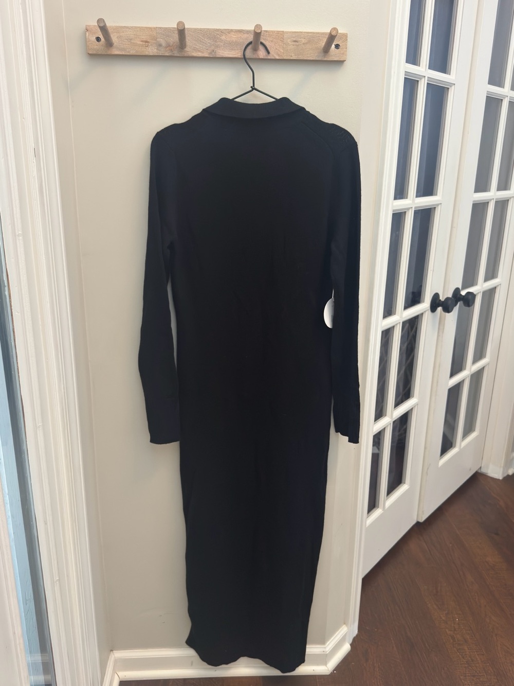 New Staud Crown Point Polo Dress in Black - Picture 13 of 13